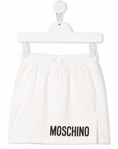 Юбка миди с логотипом Moschino kids
