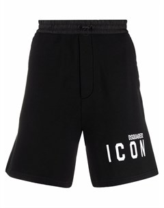 Спортивные шорты с логотипом Icon Dsquared2