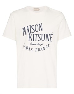 Футболка с логотипом Maison kitsune