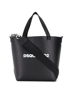 Маленькая сумка тоут с логотипом Dsquared2