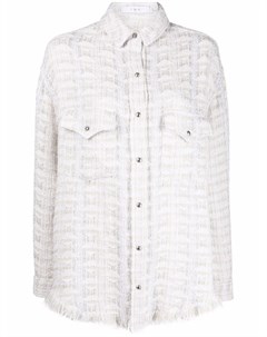 Твидовая рубашка Marsh Iro