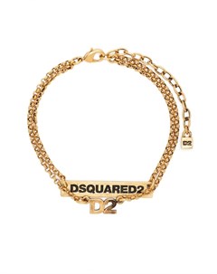 Многослойный браслет с логотипом Dsquared2