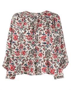 Блузка с абстрактным цветочным принтом Isabel marant