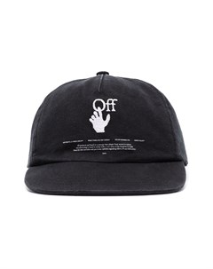 Кепка с логотипом Hands Off Off-white