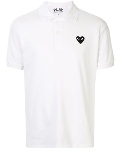 Рубашка поло с вышитым логотипом Comme des garçons play