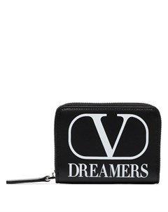 Кошелек Black VLTN Dreamers со шнурком на шею Valentino garavani