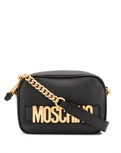 Каркасная сумка с логотипом Moschino