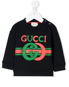 Толстовка с логотипом Interlocking G Gucci kids