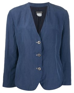 Однобортный пиджак 1990 х годов Giorgio armani pre-owned