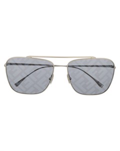 Солнцезащитные очки авиаторы с логотипом Fendi eyewear