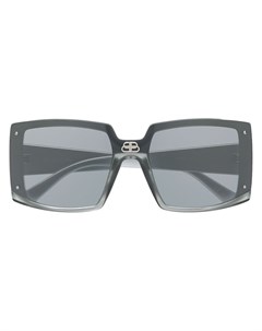 Солнцезащитные очки Shield в квадратной оправе Balenciaga eyewear
