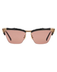 Солнцезащитные очки Bamboo в оправе кошачий глаз Gucci eyewear