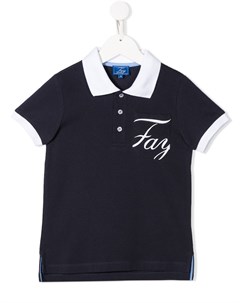 Рубашка поло с логотипом Fay kids