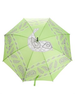 Зонт с принтом и логотипом Natasha zinko