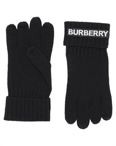 Перчатки с логотипом Burberry