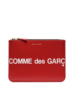 Клатч с логотипом Comme des garçons wallet
