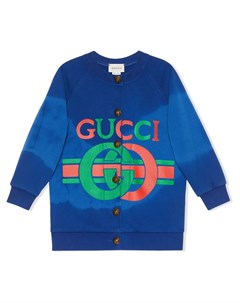 Кардиган с логотипом Gucci kids