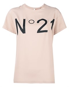 Футболка с логотипом бренда Nº21