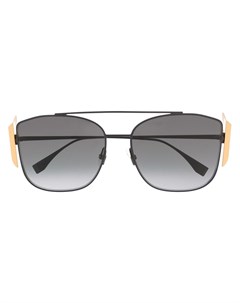Массивные солнцезащитные очки с логотипом FF Fendi eyewear
