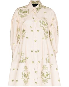 Платье рубашка с цветочным принтом Simone rocha