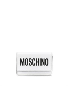 Мини кошелек с логотипом Moschino
