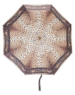 Зонт с леопардовым принтом Moschino