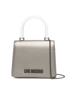 Мини сумка с логотипом Love moschino