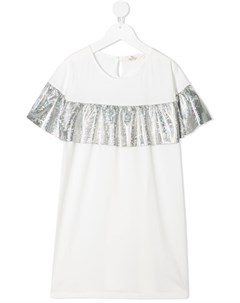 Декорированное платье футболка с короткими рукавами Andorine