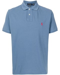 Рубашка поло с вышитым логотипом Polo ralph lauren