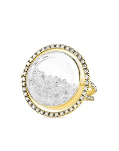 Кольцо из желтого золота с бриллиантами Moritz glik