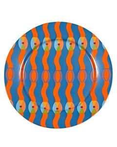 Тарелка Omi с геометричным принтом Yinka ilori