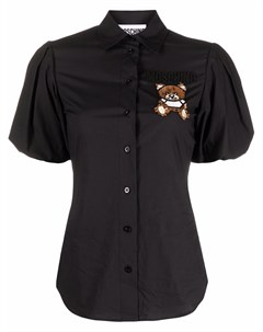 Рубашка с вышивкой Teddy Bear Moschino