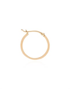 Золотая серьга кольцо с бриллиантами Foundrae