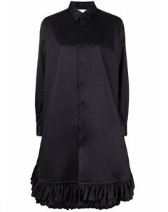 Платье рубашка с оборками Comme des garçons noir kei ninomiya