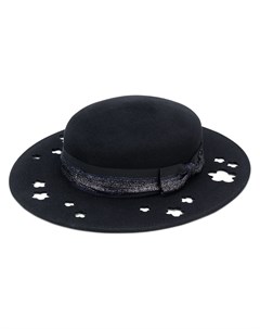 Шляпа Kiki с блестками и вырезными деталями Maison michel