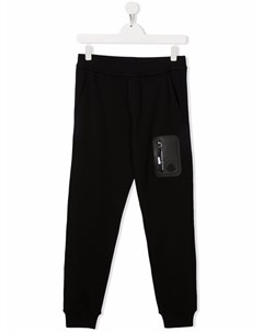 Спортивные брюки с карманом на молнии Moncler enfant
