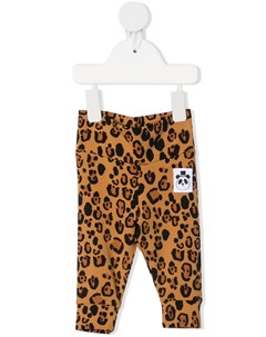 Спортивные брюки с леопардовым принтом Mini rodini
