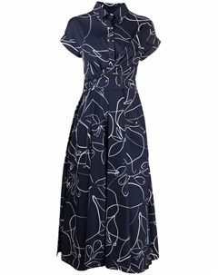 Платье рубашка с абстрактным принтом Talbot runhof
