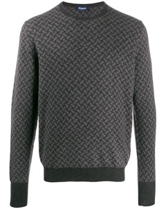 Кашемировый свитер с круглым вырезом Drumohr