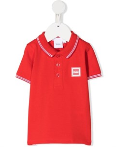 Рубашка поло с короткими рукавами и логотипом Boss kidswear