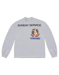 Футболка Sunday Service New York с длинными рукавами Kanye west
