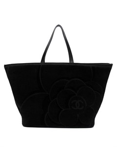 Фактурная сумка тоут Camellia Chanel pre-owned