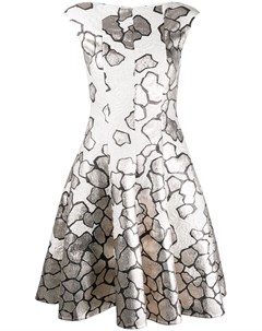 Жаккардовое расклешенное платье Talbot runhof
