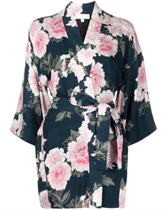 Шелковый халат кимоно Haori Fleur du mal