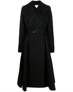 Расклешенное двубортное пальто Bottega veneta