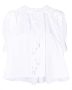 Расклешенная блузка с оборками Chloe