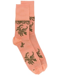 Жаккардовые носки с цветочным узором Simone rocha
