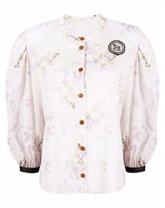 Рубашка с цветочным принтом Ulyana sergeenko
