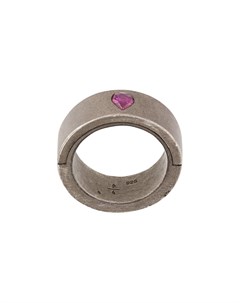 Кольцо Sistema из серебра с рубином Parts of four