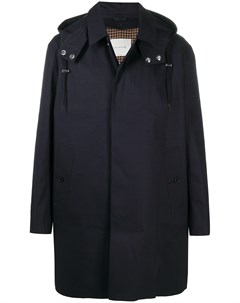 Однобортное пальто DUNOON HOOD Mackintosh